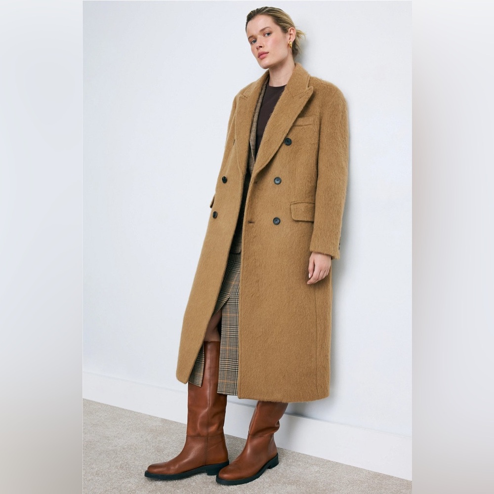 DUNST Tailored Double Breast Wool Coat